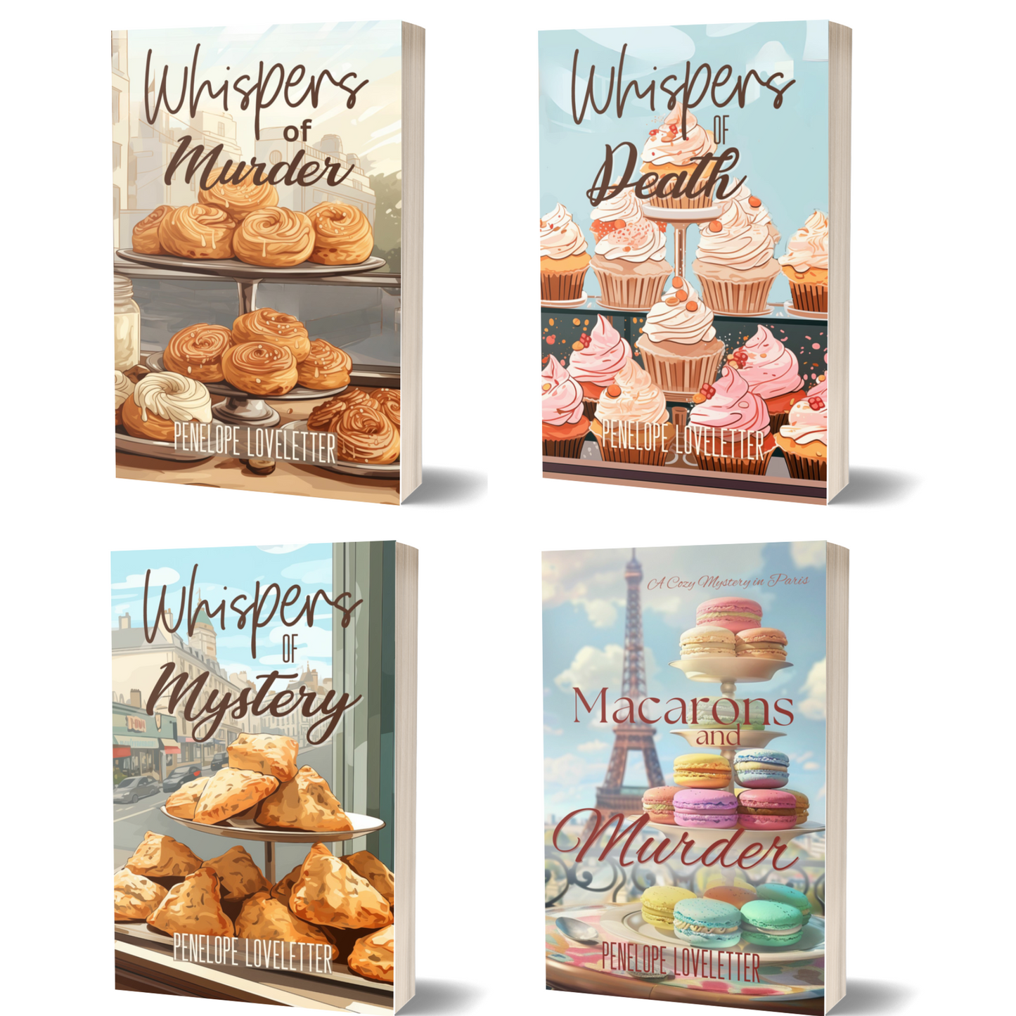 Whispering Pines First 4 Cozy Mystery Paperback Bundle